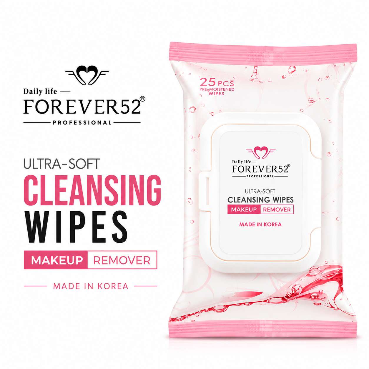 F52 ULTRA SOFT CLEANSING WIPES KWT001