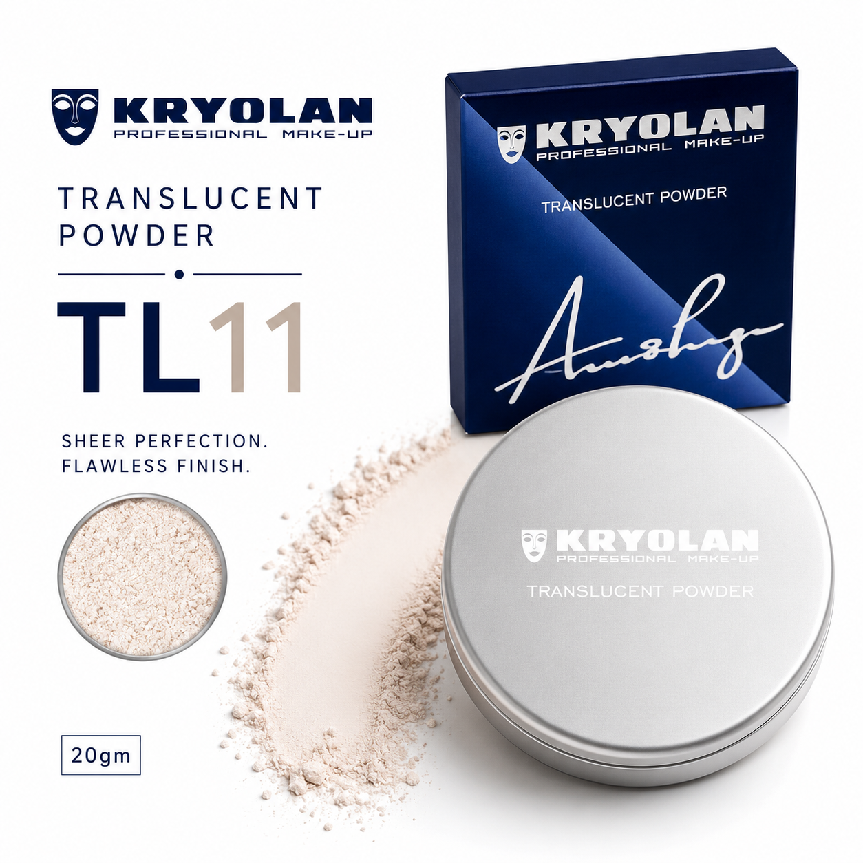 Kryolan Translucent Powder - TL11