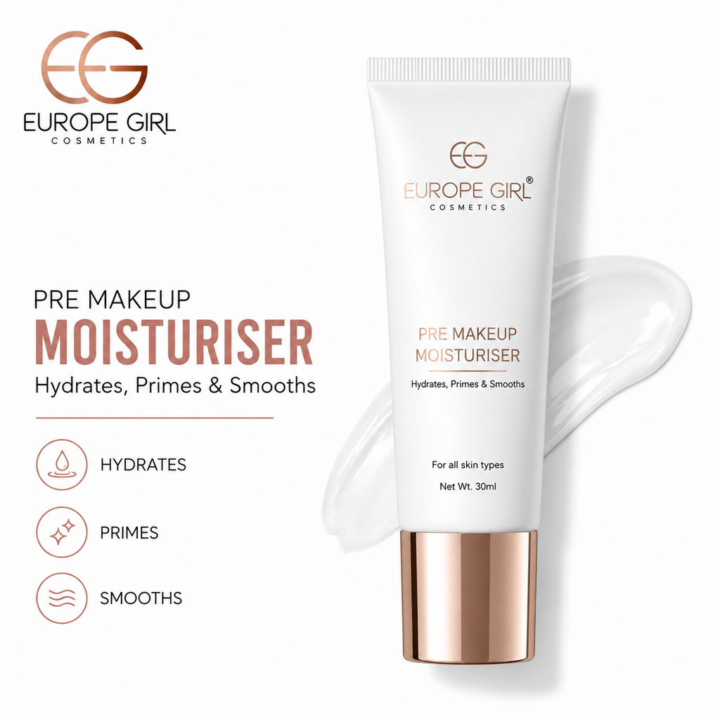 EUROPE GIRL PRE MAKEUP MOISTURISER, Hydrates, Primes & Smooths