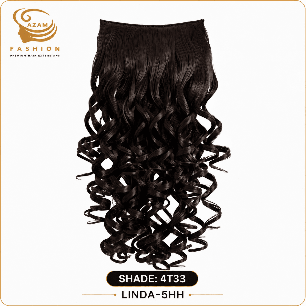 AZAM FASHION LINDA - 5HH CURLY 4T33