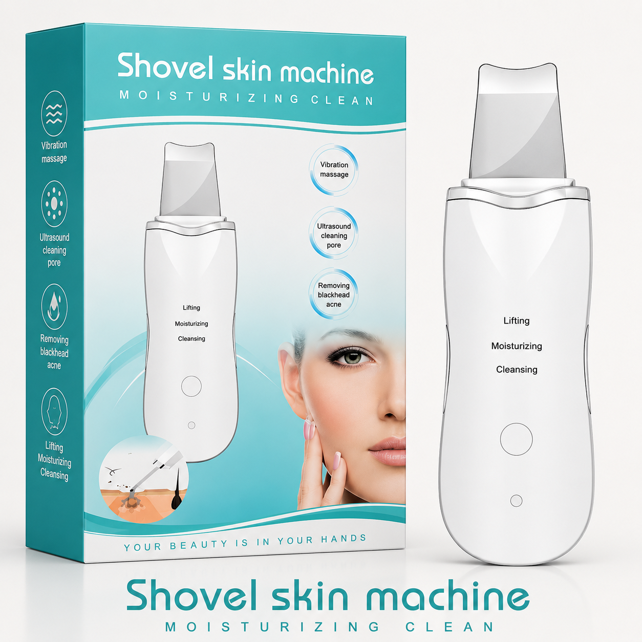 SHOVEL KIN MACHINE MOISTURIZING CLEAN