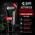 BEARDO ACTIVATED CHARCOAL FACE SCRUB 100g