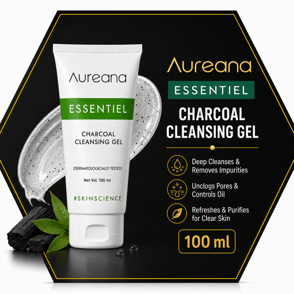 AURIC ESSENTIEL CHARCOAL CLEANSING GEL