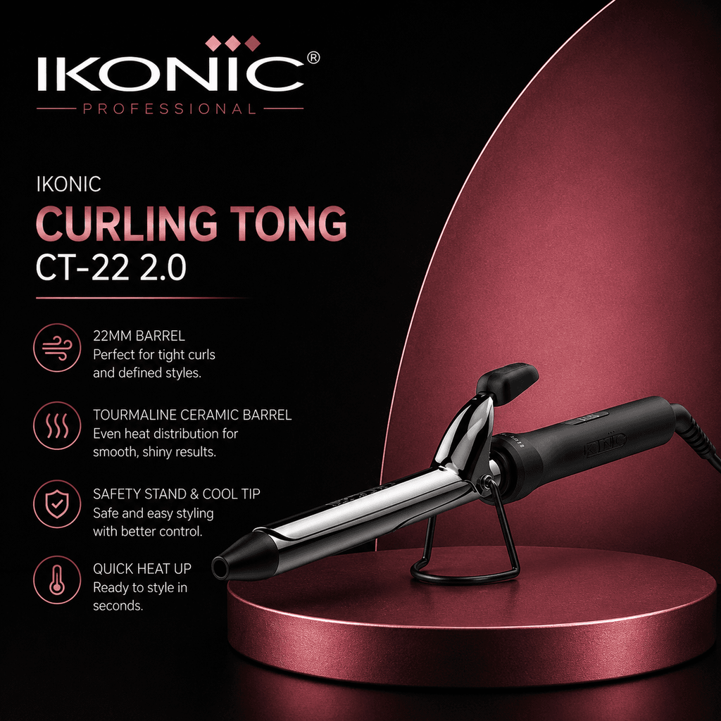 IKONIC Curling Tong CT-22 2.0