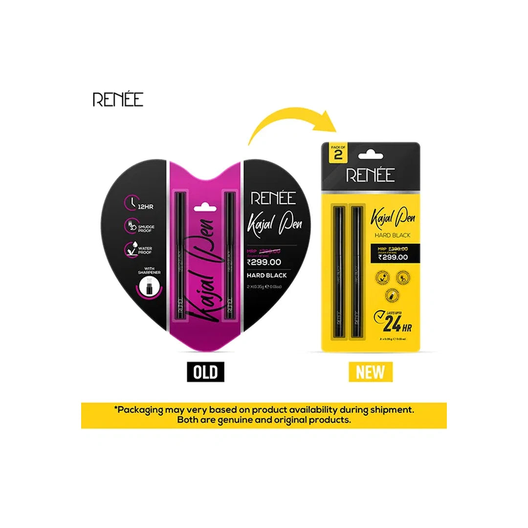 RENEE HARD KAJAL BLACK SET OF 2