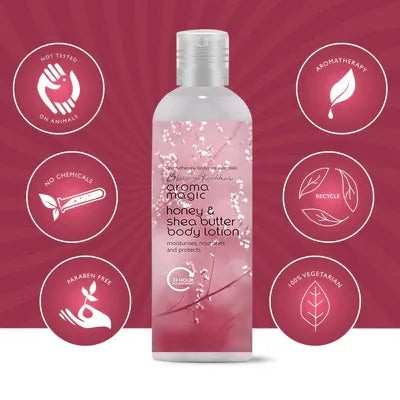 AROMA MAGIC HONEY SHEA BUTTER BODY LOTION