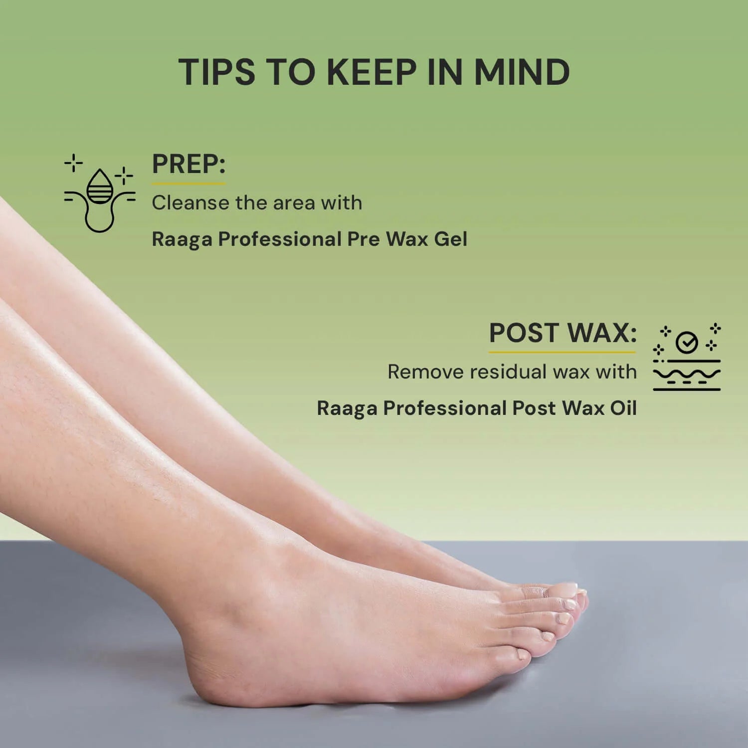 RAAGA GREEN APPLE WAX