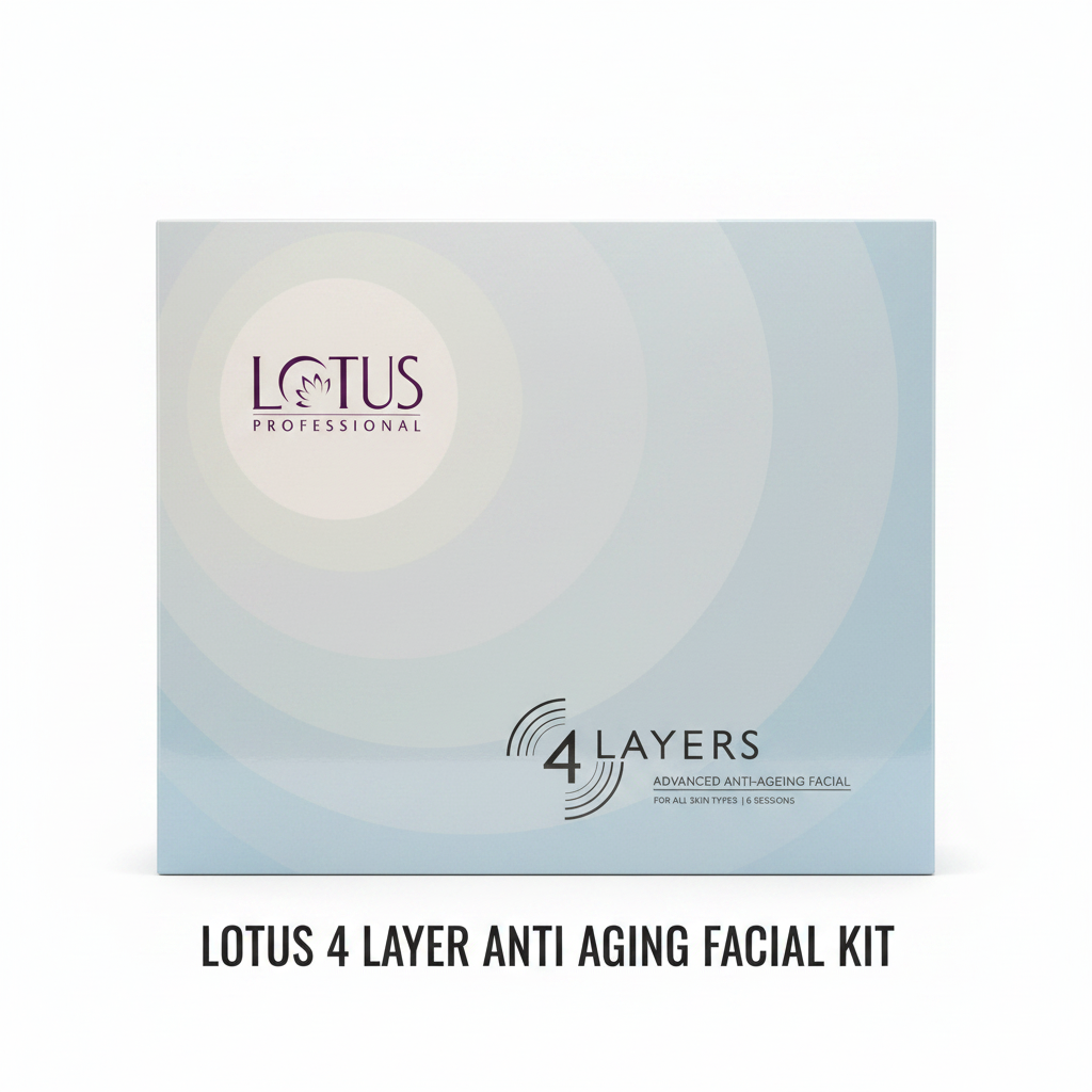 Lotus 4 Layer Anti Aging Facial Kit