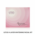 Lotus 4 Layer Whitening Facial Kit - Front