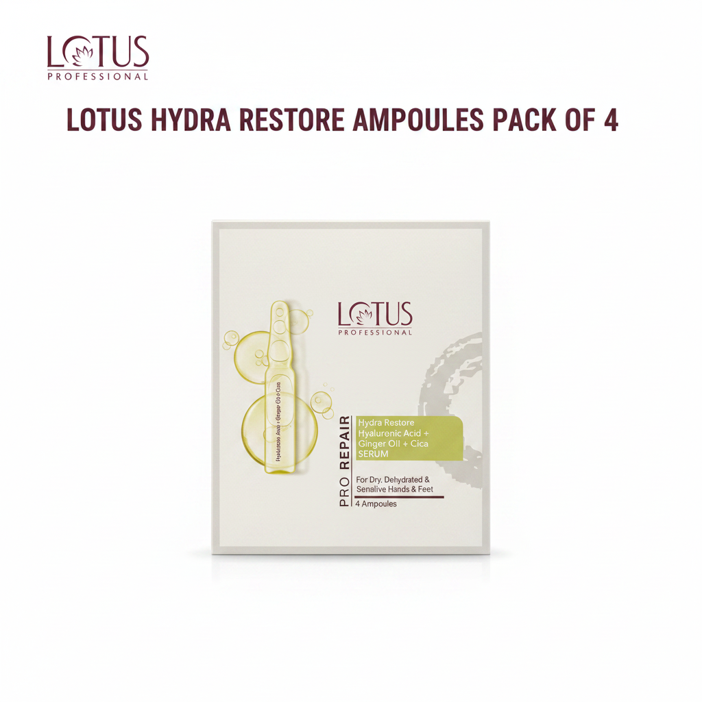 Lotus Hydra Restore - Clean Background with Logo and Title