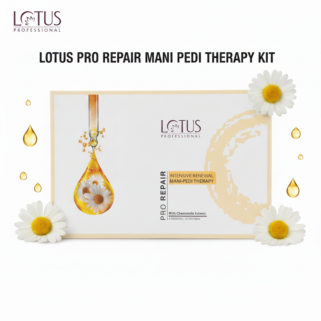 LOTUS PRO REPAIR MENI PEDI THERAPY KIT MUST BUY AMPOULES (SOLE REPAIR) WITH THIS