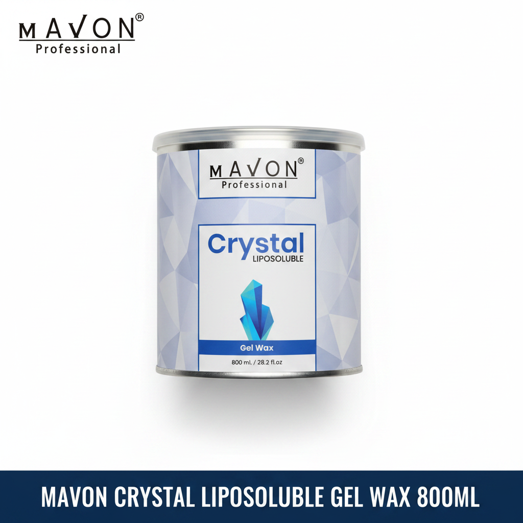 Mavon Crystal Gel Wax - Flat Lay