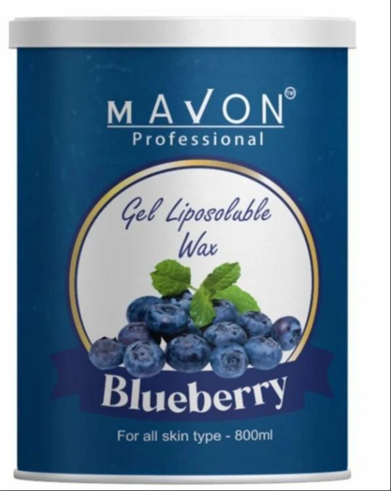 MAVON BLUEBERRY LIPOSOLUBLE GEL WAX 800ML