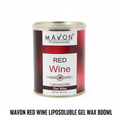 Mavon Red Wine Gel Wax - Angled