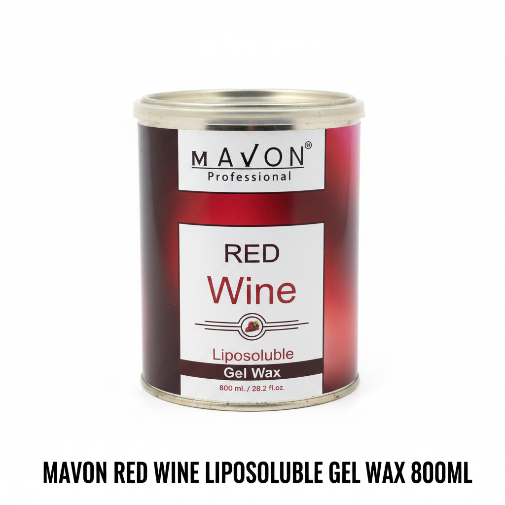 Mavon Red Wine Gel Wax - Angled