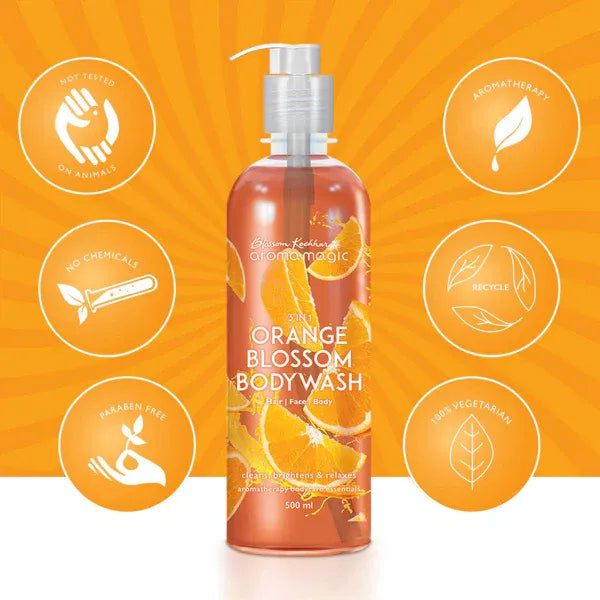 AROMA MAGIC ORANGE BLOSSOM BODY WASH 500ML