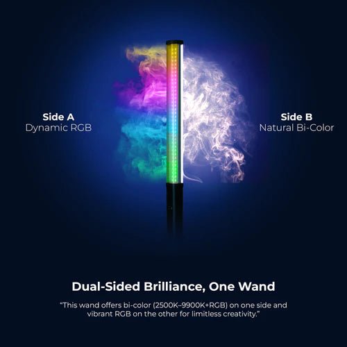 Digitek DSL 555 RGB Portable 38W Handheld LED Stick Light Wand
