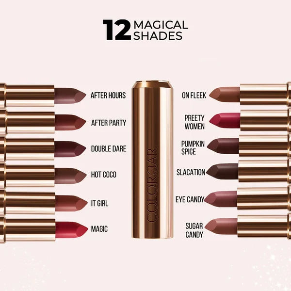 COLORBAR POWER KISS MATTE LIPSTICK