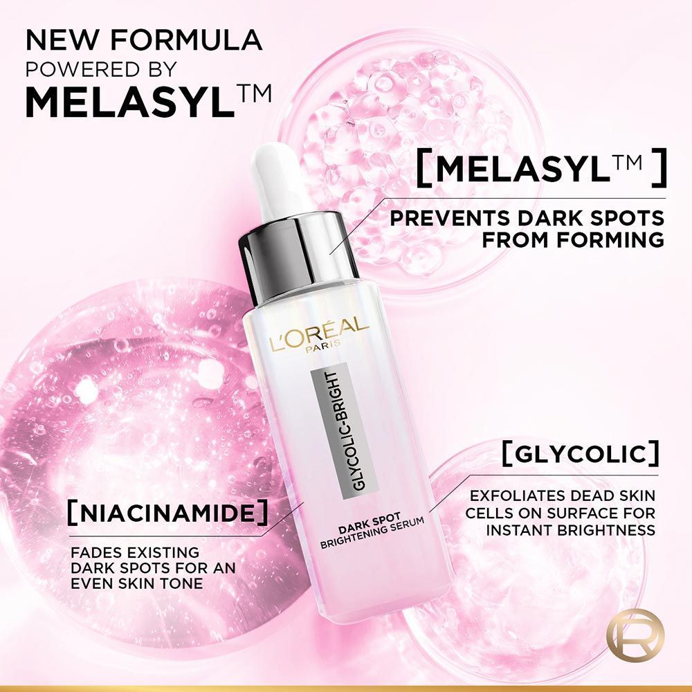 L'Oréal Paris Glycolic-Bright Dark Spot Brightening Serum with Melasyl
