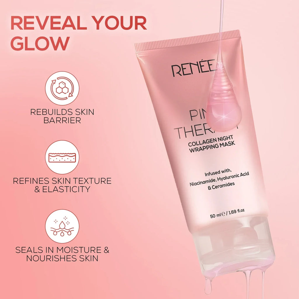 RENEE PINK THERAPY COLLAGEN NIGHT MASK
