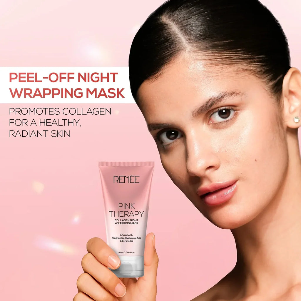 RENEE PINK THERAPY COLLAGEN NIGHT MASK