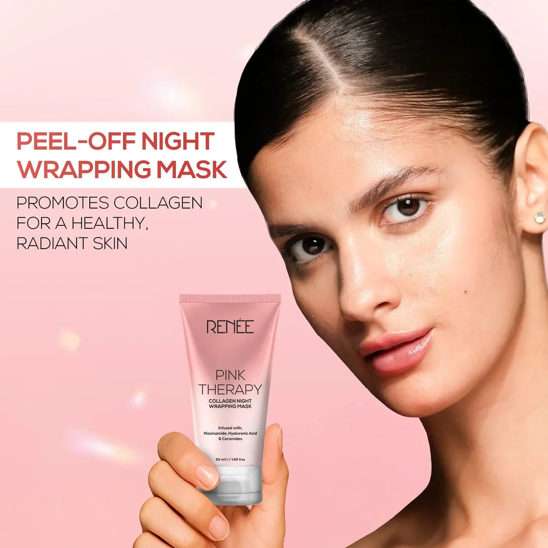 RENEE PINK THERAPY COLLAGEN NIGHT MASK