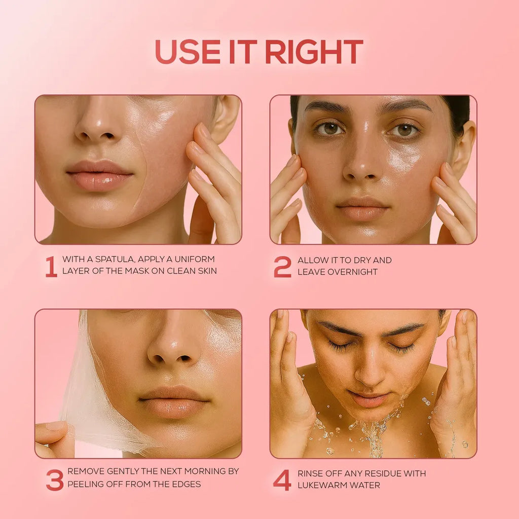 RENEE PINK THERAPY COLLAGEN NIGHT MASK