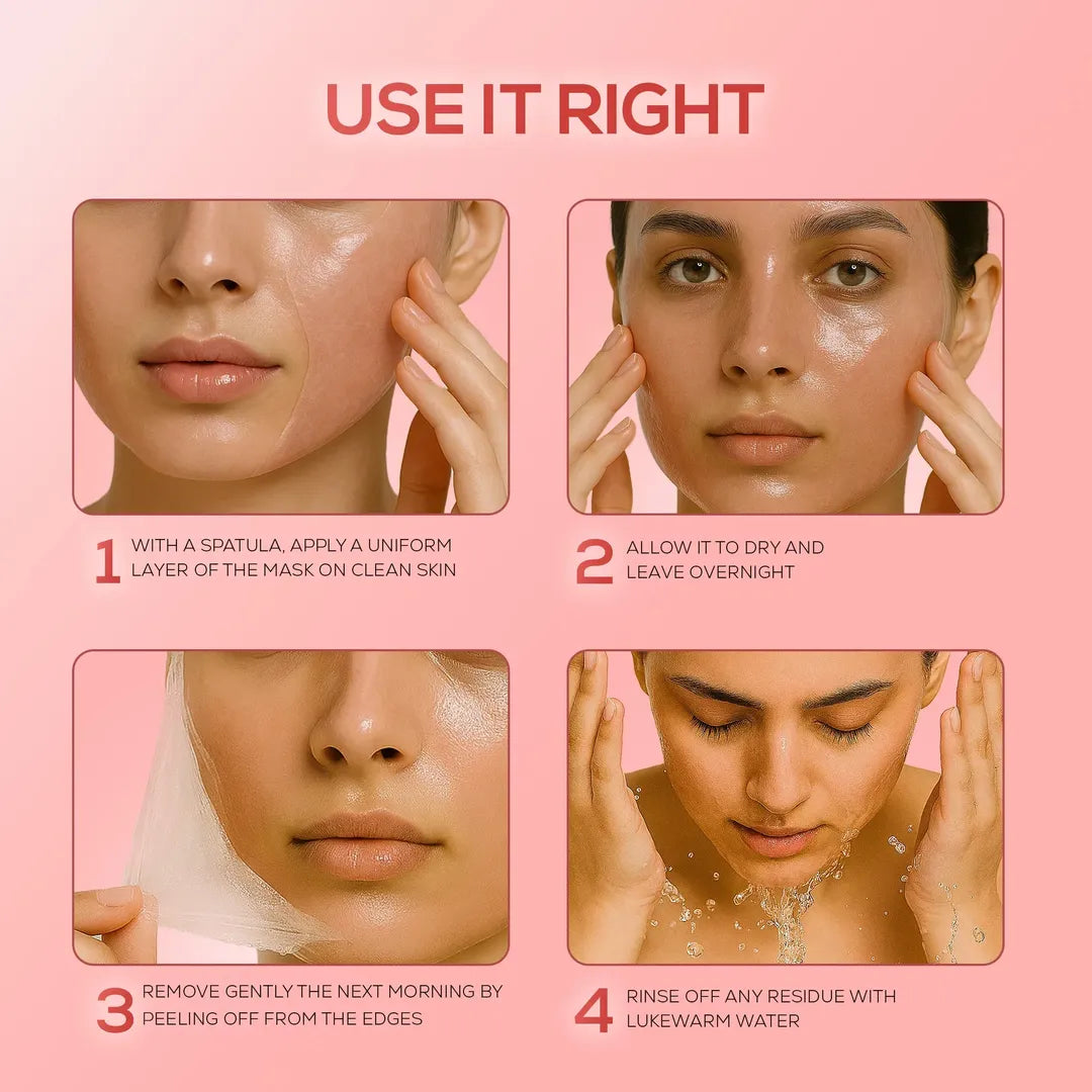 RENEE PINK THERAPY COLLAGEN NIGHT MASK