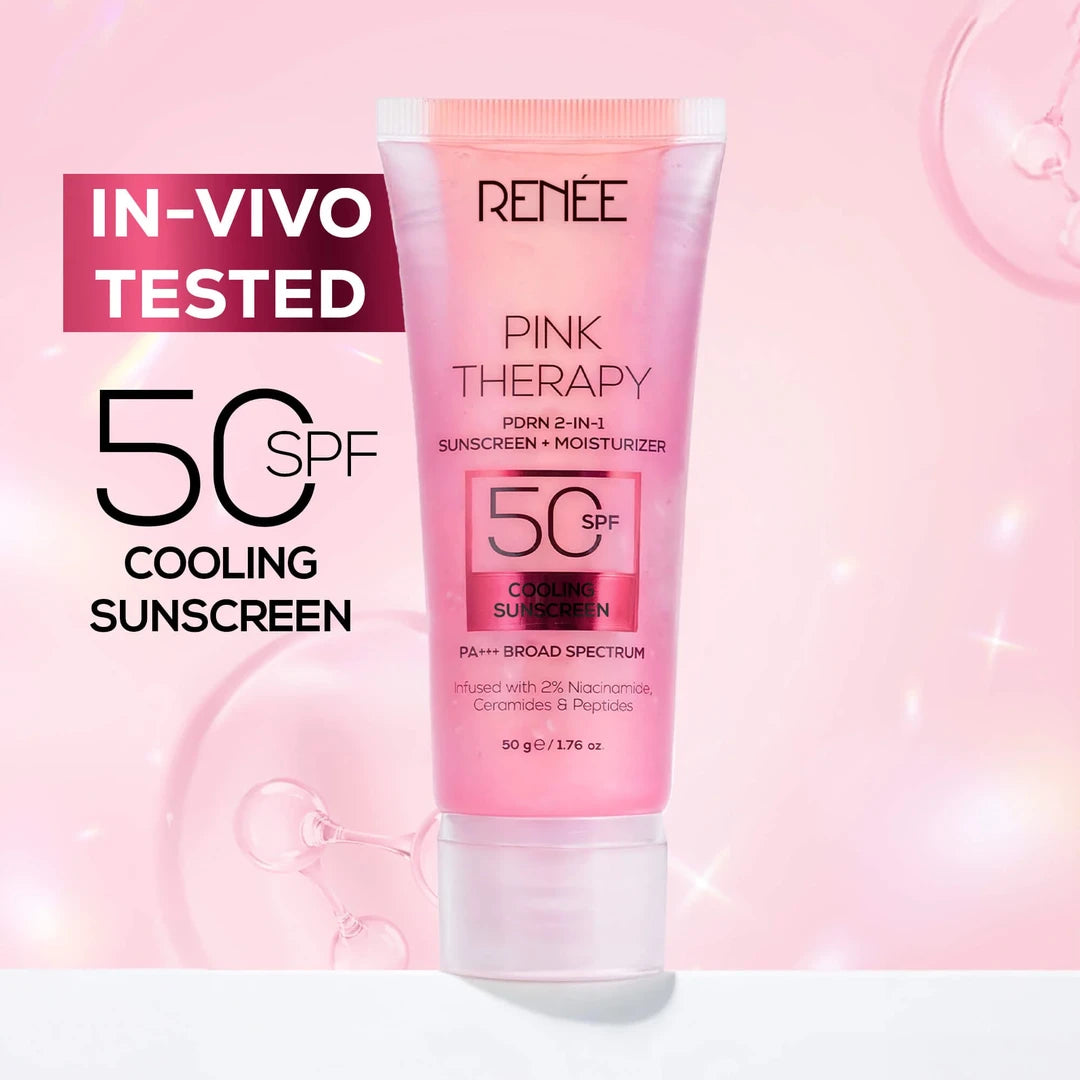 RENEE PINK THERAPY SUNSCREEN MOISTURISER