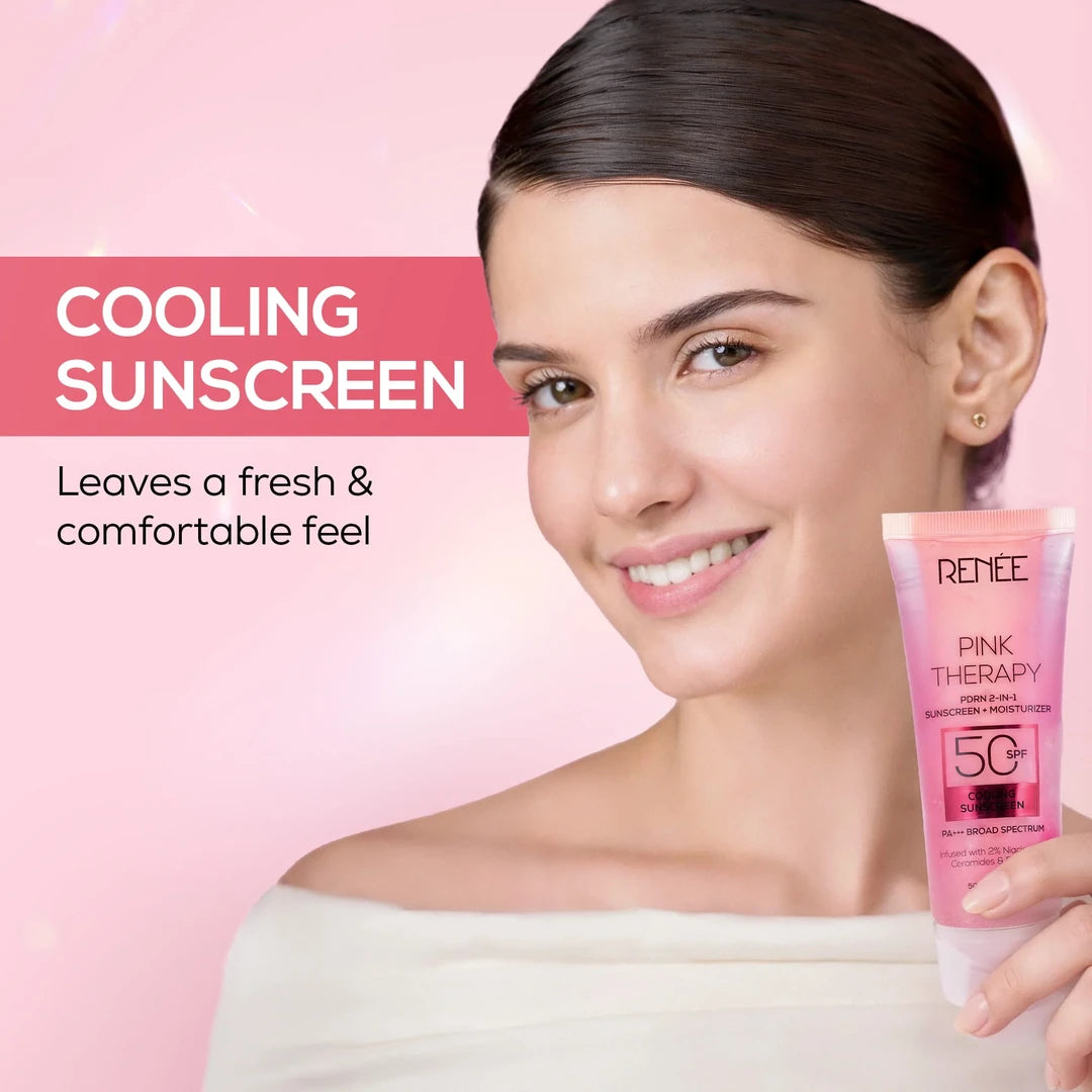 RENEE PINK THERAPY SUNSCREEN MOISTURISER