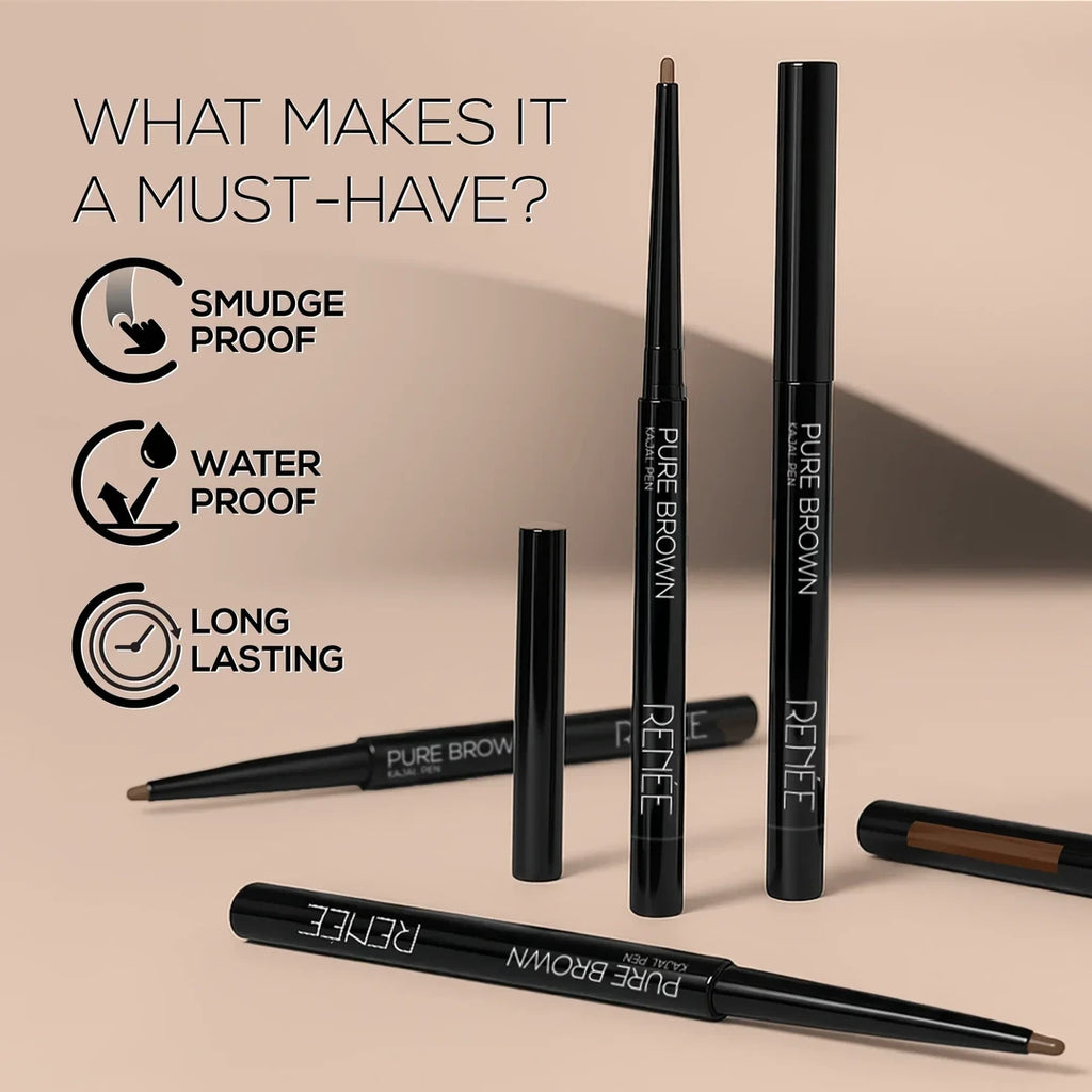 RENEE KAJAL PEN PURE BROWN