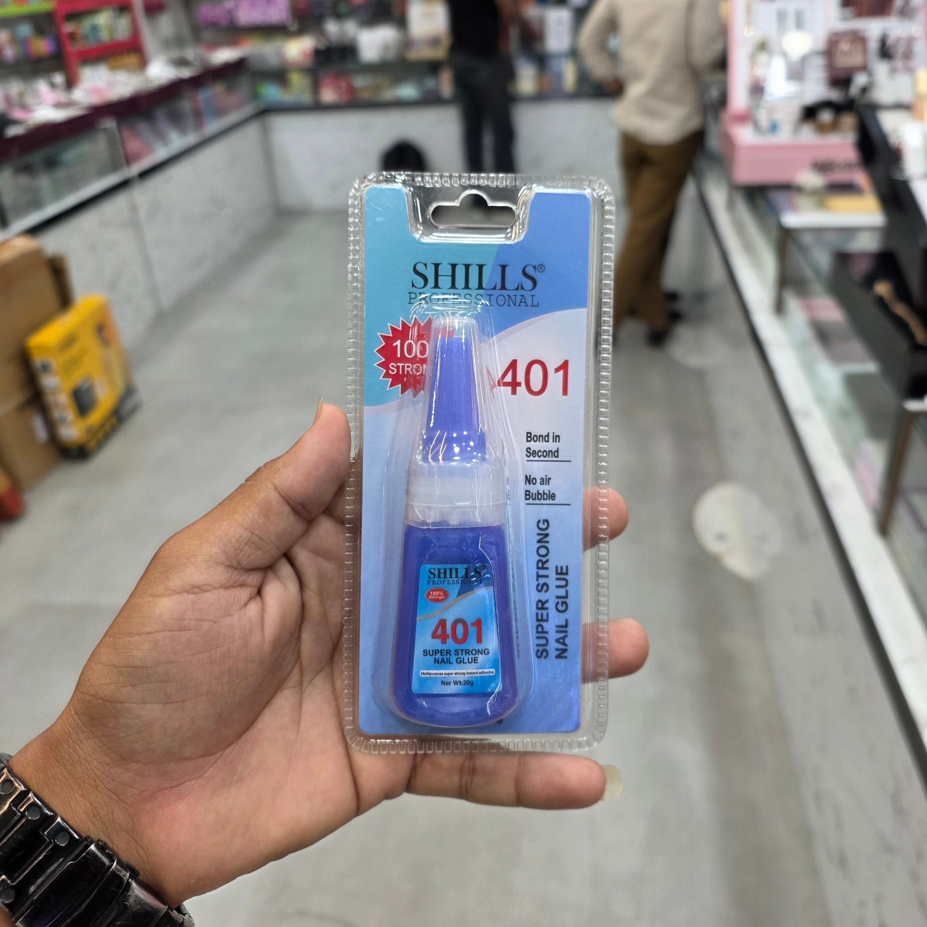 SHILLS NAIL GLUE 401