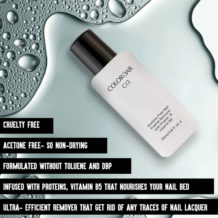 COLORBAR ACETONE FREE NAIL ENAMEL REMOVER