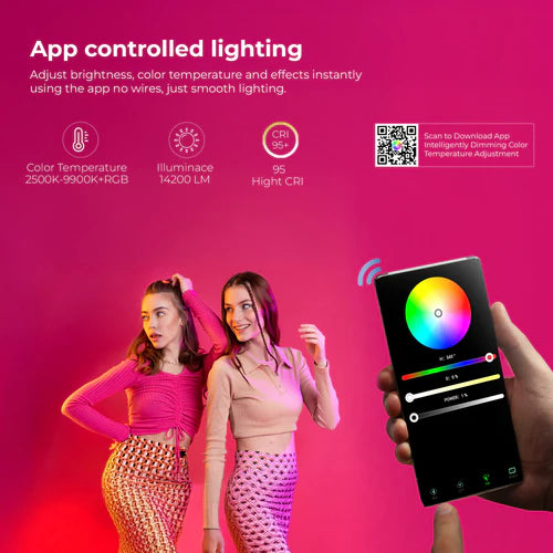 Digitek DSL 555 RGB Portable 38W Handheld LED Stick Light Wand