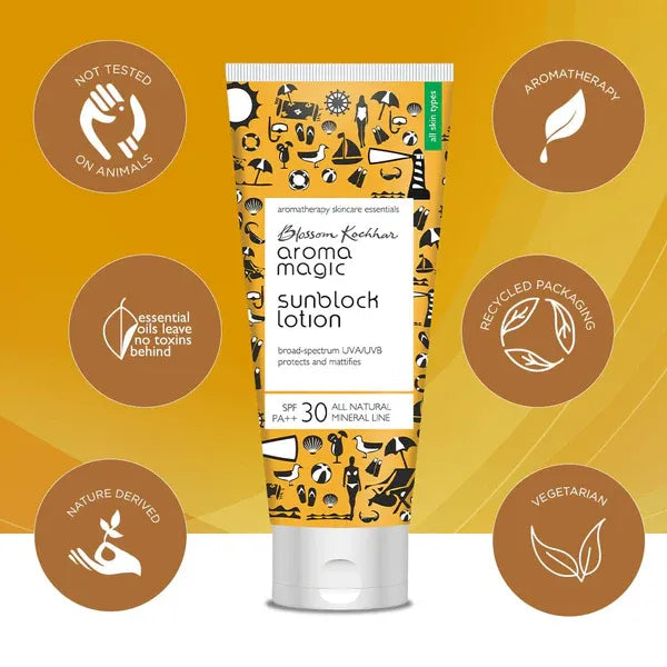 AROMA MAGIC SUNBLOCK LOTION 100ML