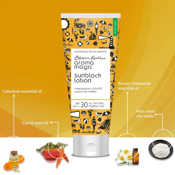 AROMA MAGIC SUNBLOCK LOTION 50ML