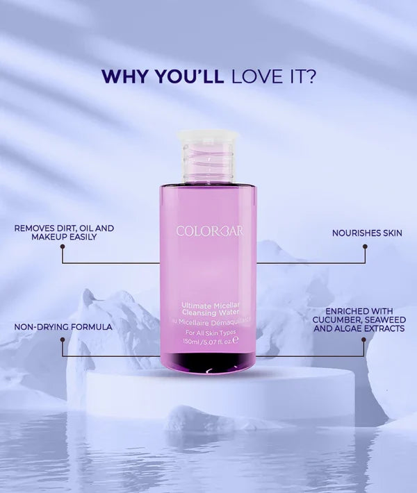COLORBAR ULTIMATE MICELLAR CLEANSING WATER