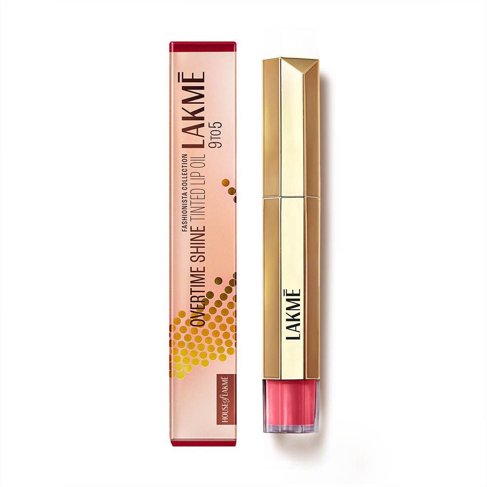 Lakme Tinted Lip Oil with Hyaluronic Acid & Vitamin E