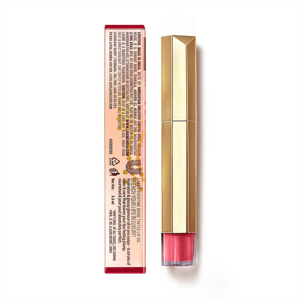 Lakme Tinted Lip Oil with Hyaluronic Acid & Vitamin E