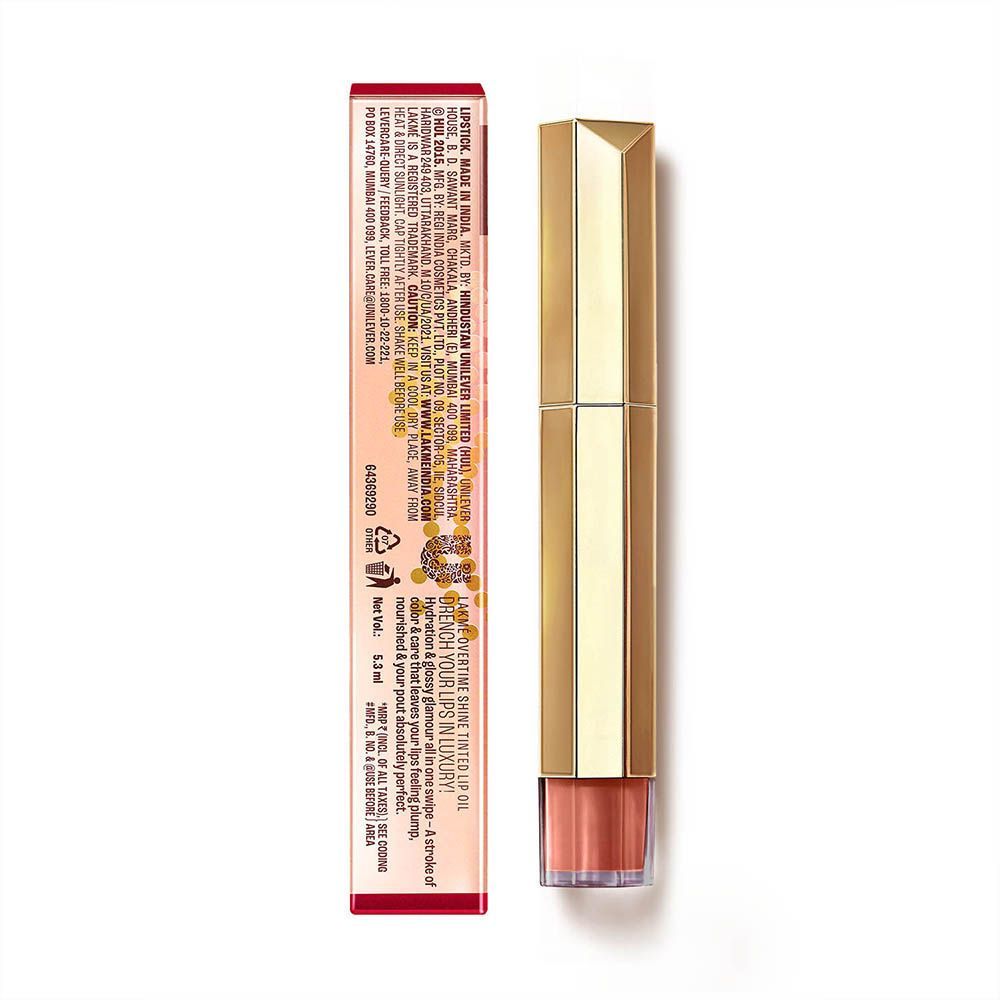 Lakme Tinted Lip Oil with Hyaluronic Acid & Vitamin E