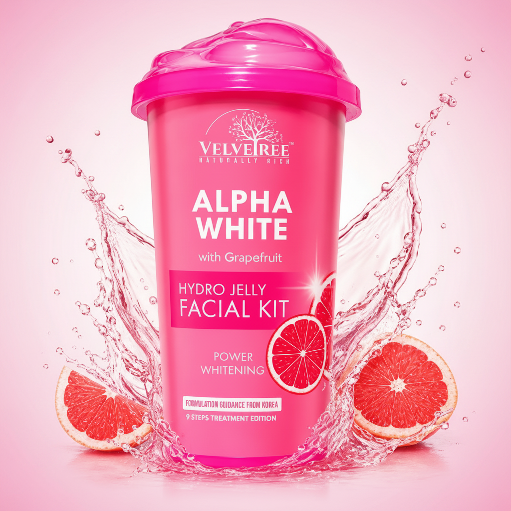 VELVETREE ALPHA WHITE 9 STEP FACIAL KIT