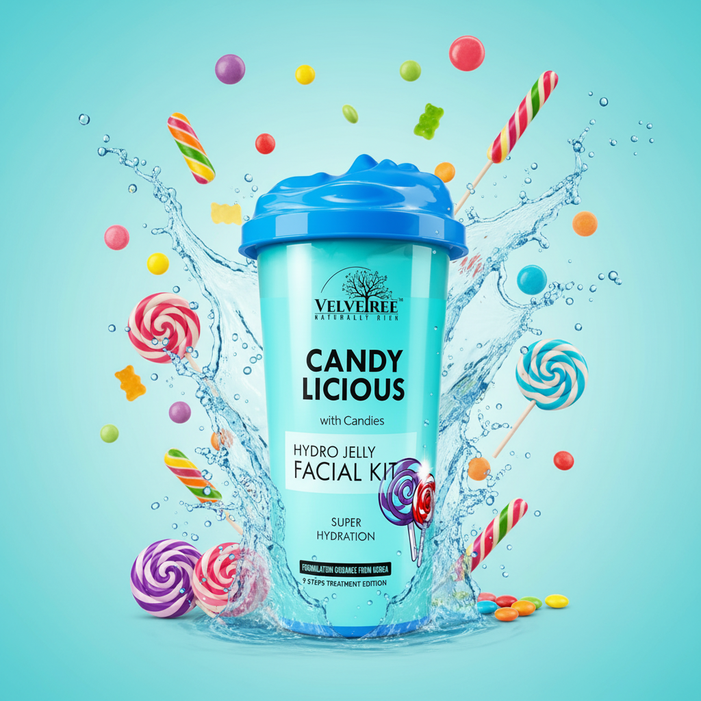 VELVETREE CANDY LICIOUS 9 STEP FACIAL KIT