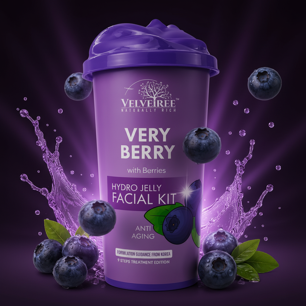 VELVETREE VERY BERRY 9 STEP FACIAL KIT