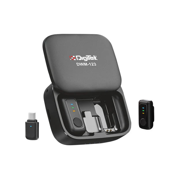 DIGITEK 2 IN 1 WIRELESS MICROPHONE SYSTEM DWM123