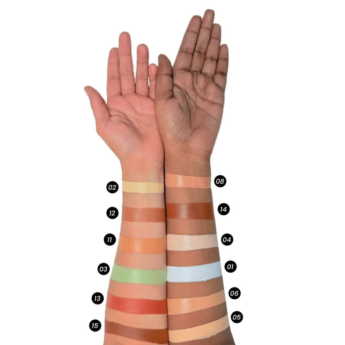 SHOPAAREL 15 SHADE Z PALETTE CONCEALER